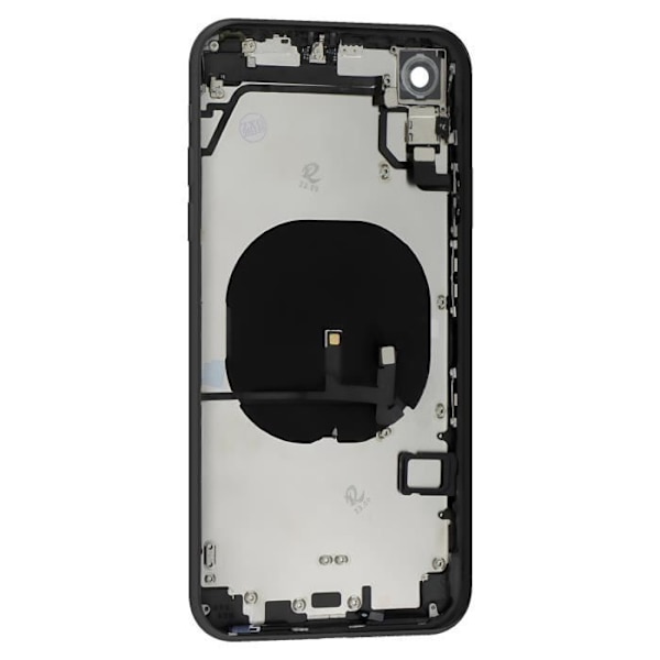 Komplett chassi för iPhone XR - AVIZAR - Svart - Centralram och bakruta Svart