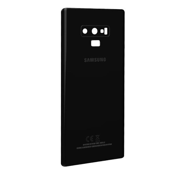 Bakglas till Samsung Galaxy Note 9 Original Service Pack Samsung Black Svart