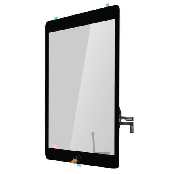 Touchscreen - iPad - 9.7 2017 - Byt - Svart Ram - Hemknapp Inkluderad