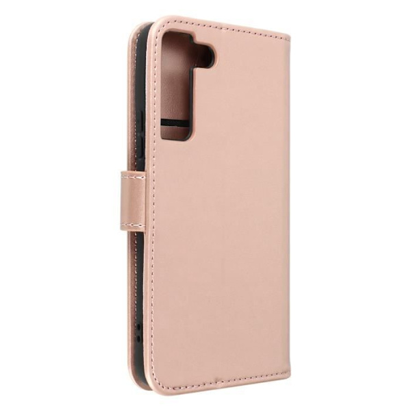 Samsung S22 kotelo - FORCELL - Mandala Tree - Täysi suoja - Rose Gold Rose guld