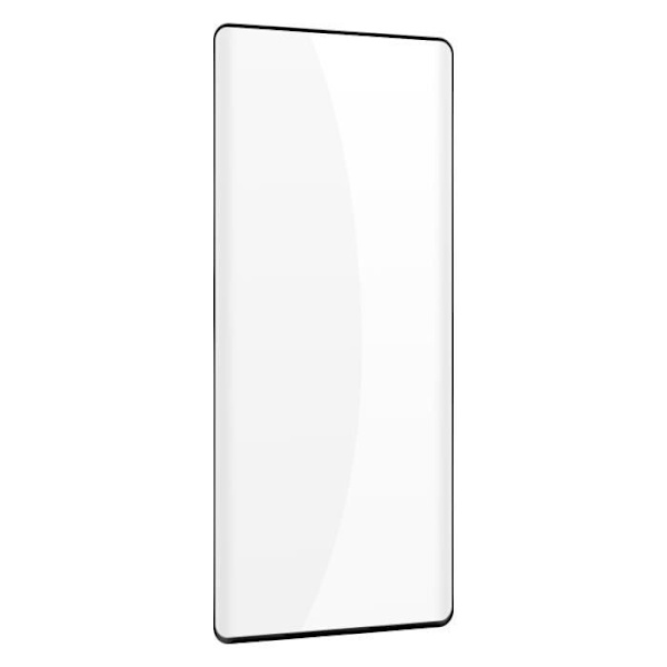 Hærdet glas - MYWAY - Honor 70 - 9H hårdhed - 3D buet kontur - Ultratynd sort Svart