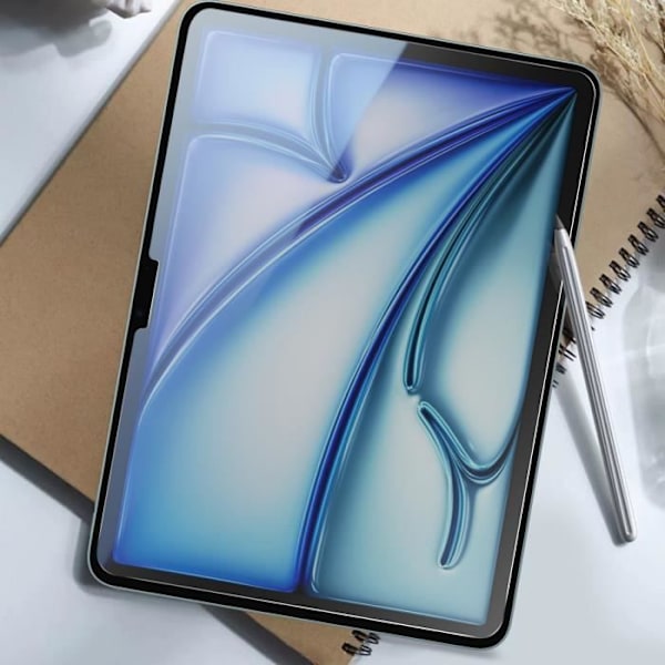 Härdat glas för iPad Air 11 2024 9H Hårdhet Anti-Scratch Fasad Transparent Transparent