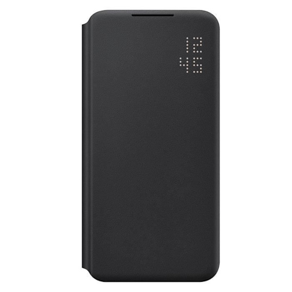 Officiel Samsung Galaxy S22 Plus LED Case Kortholder Smart LED Cover lysegrå