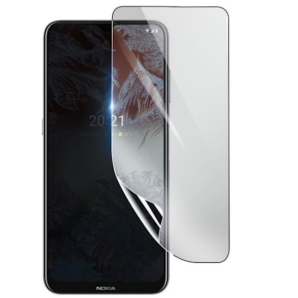 Näytönsuoja - 3MK - Nokia G10 - Iskunkestävä Hydrogeeli - Läpinäkyvä - Naarmuuntumaton Transparent