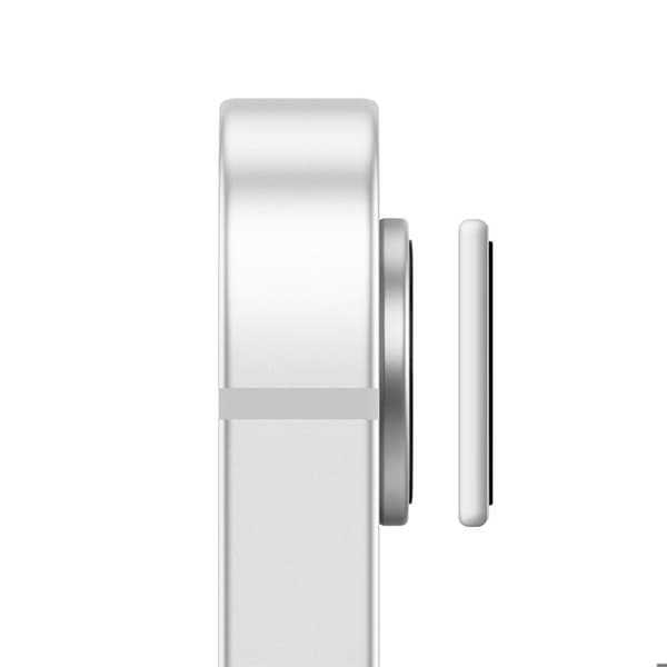 Härdat Glas Kamera för iPhone 16 Stötsäker Oförändrad Bildkvalitet Zanaé Silver Grå