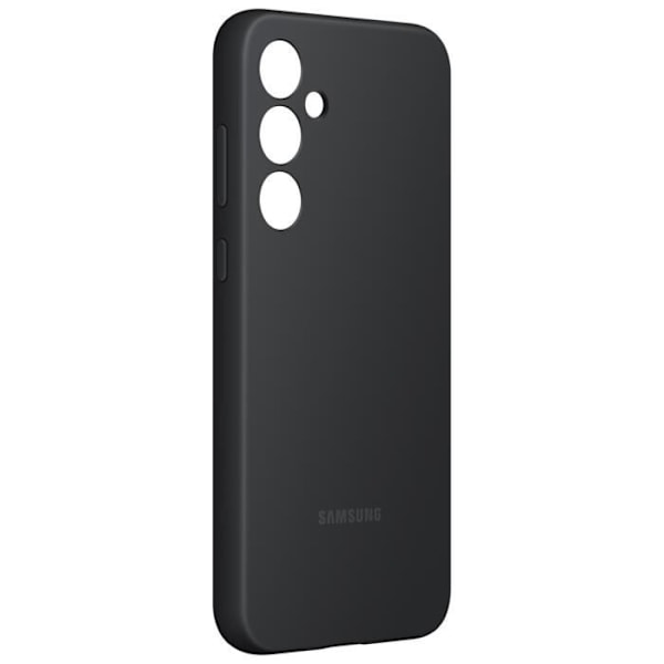 Officiellt fodral för Samsung Galaxy A35 5G Silikon Slim Soft Touch Samsung Svart
