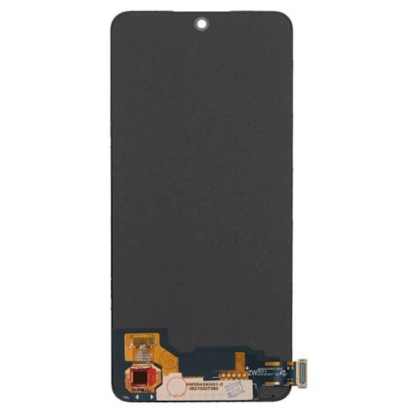 LCD-skærm og Touchscreen til Xiaomi Redmi Note 12S Sort Svart