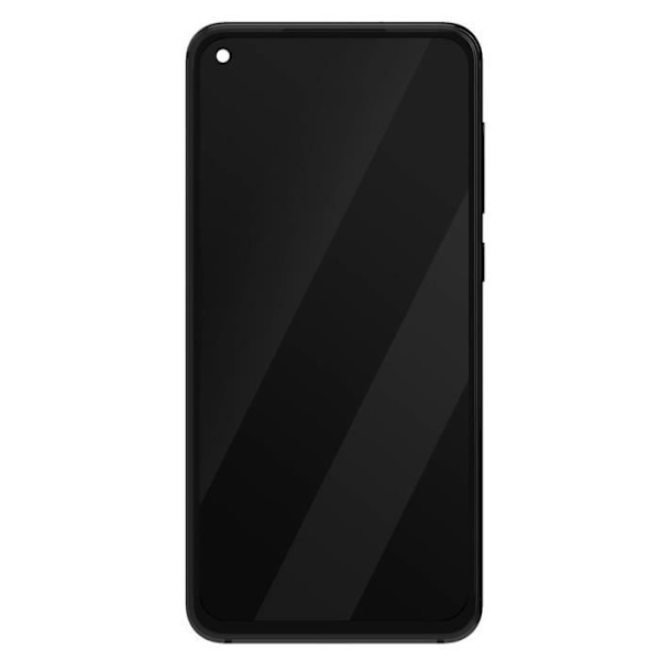 Skärm för Xiaomi Mi 11 Lite 4G LCD + Touch Glass + Xiaomi svart chassi Svart