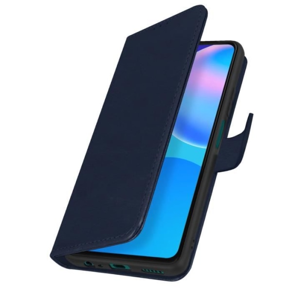 Huawei P smart 2021 Protection Case med kortholder Stand Funktion Night Blue