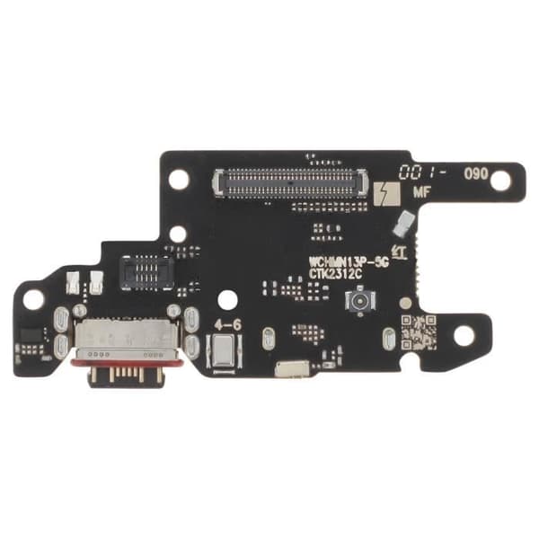 Opladningsstik til Xiaomi Redmi Note 13 Pro Black Svart