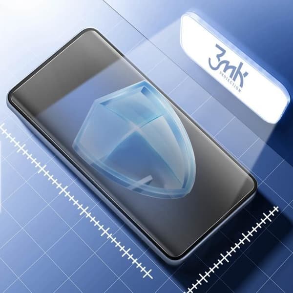 Skyddsfilm - 3MK - Echo Stellar - Stötsäker Hydrogel - Transparent - Reptålig Transparent