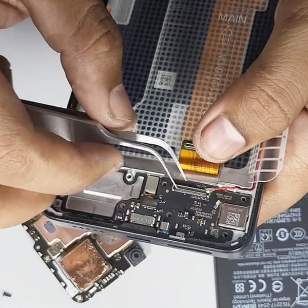 Opladningsstik til Xiaomi Redmi Note 13 Pro Black Svart