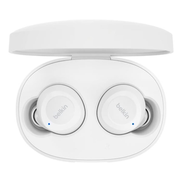 Trådløse Bluetooth 5.2 høretelefoner med touchkontrol og dobbelt mikrofon Belkin Hvid Vit
