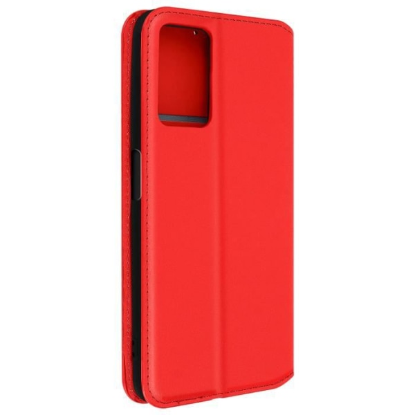 Cover Oppo A76, A96 og Realme 9i Flip Wallet Video Support rød