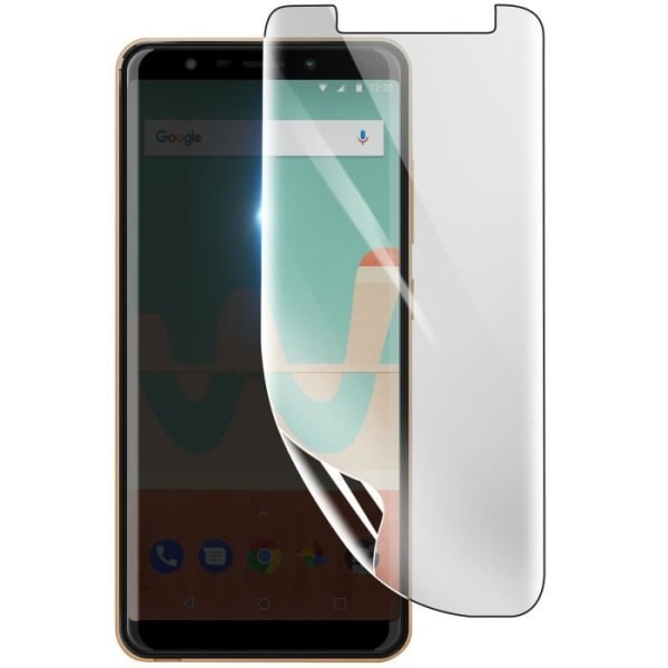 Skyddsfilm - 3MK - Wiko View Go - Stötsäker Hydrogel - Transparent - Reptålig Transparent