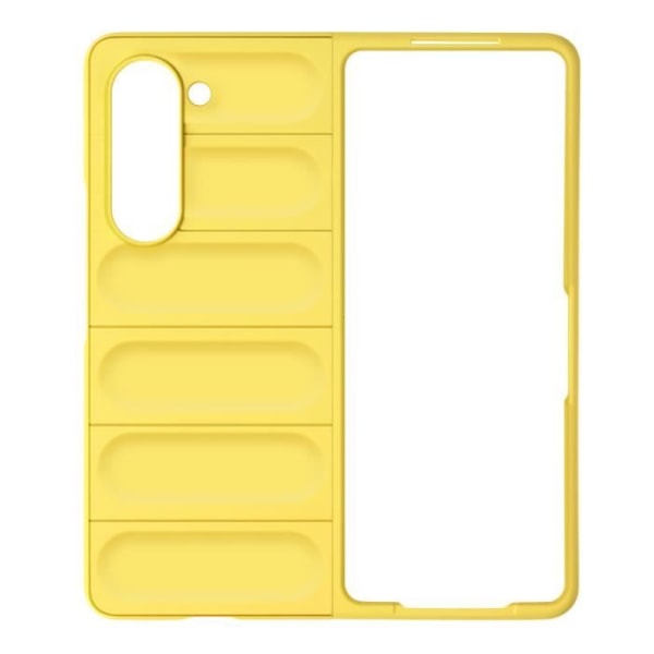 Suojakuori on yhteensopiva Samsung Z Fold 5 Soft Yellow -kotelon kanssa