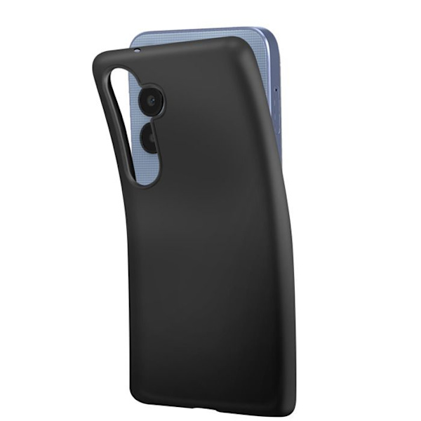 Etui til Samsung Galaxy A25 Soft Silikone tynd belægning Mayaxess Sort Svart