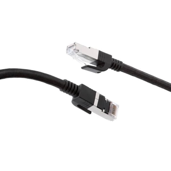 RJ45 Kierretty S-FTP Ethernet-kaapeli Mies-Mies Kaksoissuojaus 10m