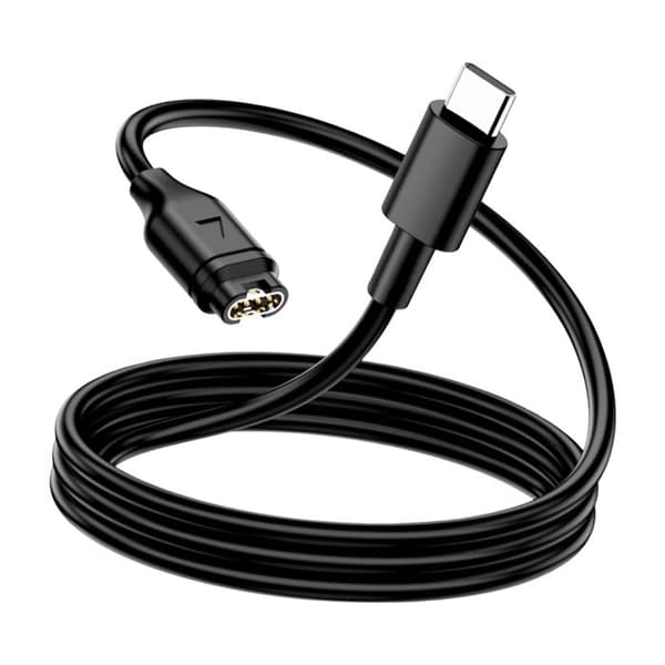 USB-C Laddkabel - TACTICAL - Fenix 5/6/7 - Längd 54cm - Magnetisk Anslutning - Hållbar