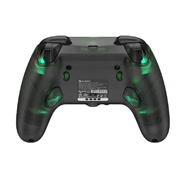 T7 Pro Retro Controller til Xbox PC Kablet USB-C RGB Hall Effect Sticks Gamesir Grøn / Sort Grön/svart