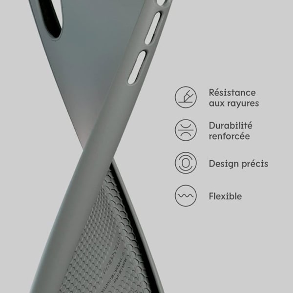 Fodral - RhinoShield - SolidSuit - iPhone 13 Pro - Stötdämpning upp till 3,5 m - Black Chibi Team 7 & 13 Svart