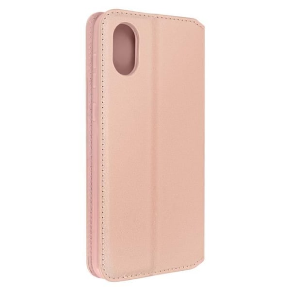 Galaxy A03 Core Wallet Case Video Support Function samppanjanpunainen Rose guld