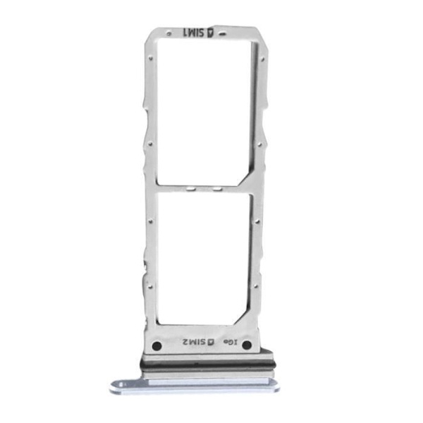Udskiftning til SIM-kortbakke - Samsung Galaxy Note 10 - Hvid - 2 Nano SIM-slots - CE- og RoHS-kompatibel Vit