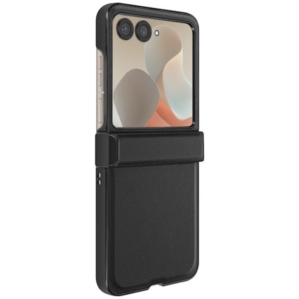 Coque Clapet för Motorola Razr 60 och 50 5G med Hinge Skydd Svart Svart