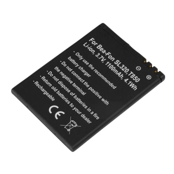 Batteri til Bea-Fon SL320 / T850 Li-ion 3.7V 1100mAh 4.1Wh