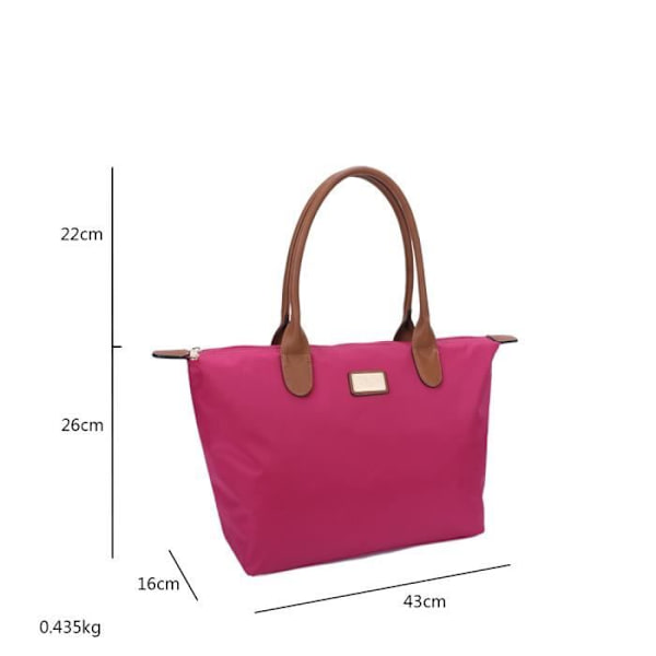 La Balade Cabas håndtaske str. M Gallantry Raspberry pink Rosa