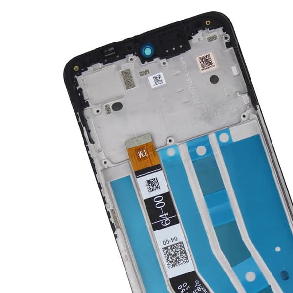 LCD-skærm - Motorola - Moto G55 - Touchscreen - Formonteret chassis - Farve Grå Grå