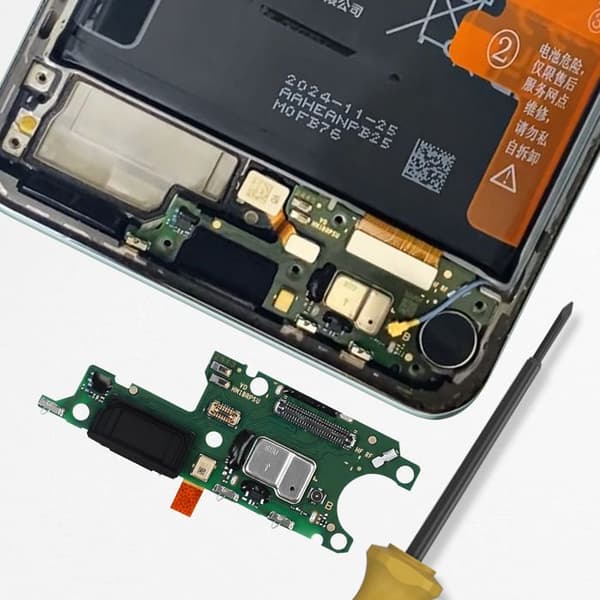 USB-C-liitin Magic 7 Lite -laitteelle SIM-kortinlukijalla / Micro Service Pack Honor Vihreä Grön