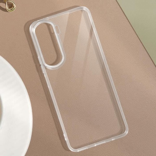 Fodral för Honor 90 Lite - AVIZAR - Mjuk silikon 0,5 mm - Anti-gulning Transparent Transparent