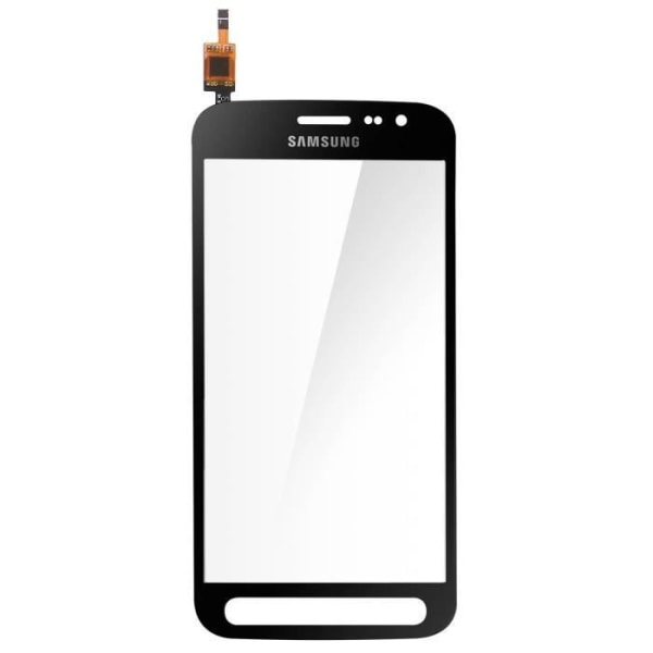 Galaxy Xcover 4 LCD-skærm udskiftning Touch Glass Sort ramme