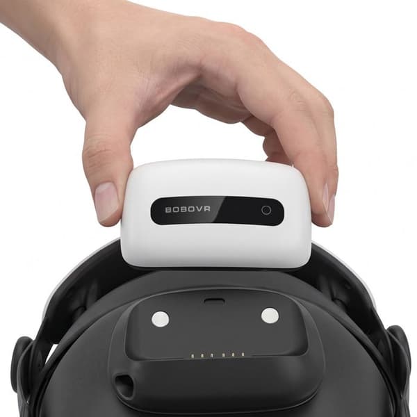 VR Hovedbånd til Meta Quest 3 / 3S Justerbart og Ergonomisk BOBOVR Hvid Vit