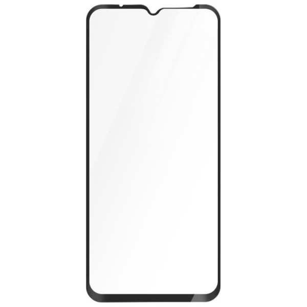 Härdat glas - AVIZAR - Oppo A38 - 9D - Svart - Anti-Scratch Skärmskydd Transparent