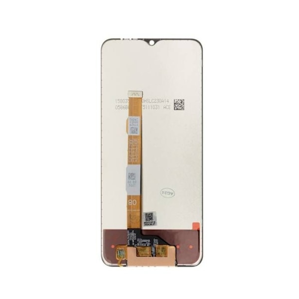 6,58" LCD-näyttö Vivo Y33s 5G:lle mustalla kosketusnäytöllä Svart