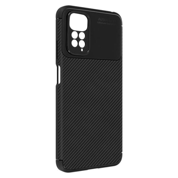 Xiaomi Redmi Note 11 og 11s etui Carbon Effect Blød, skridsikker sort