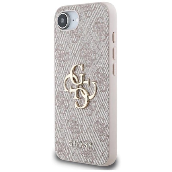 Coque til iPhone 16e - Guess Hardcase 4G Big Logo (GUHCPSE44GMGPI) - Rosa rosa