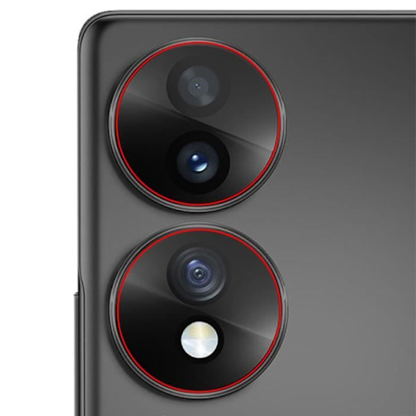 Bakre kameralins - AVIZAR - Honor 70 - Svart - Skydd - Hög kvalitet - 12 g Svart