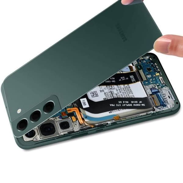 Batteri Cache - SAMSUNG - Galaxy S22 Plus - Grön - Förenklad installation grön