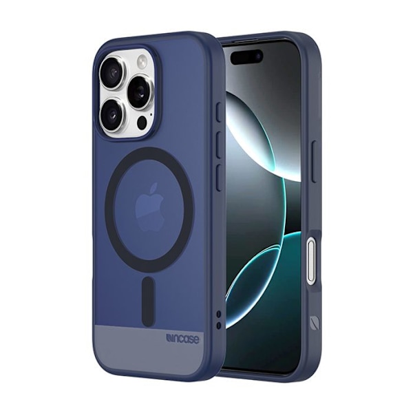 Coque - Incase - iPhone 16 Pro - Djup rymdblå - Slim Case - Elegant skydd Deep Space Blue