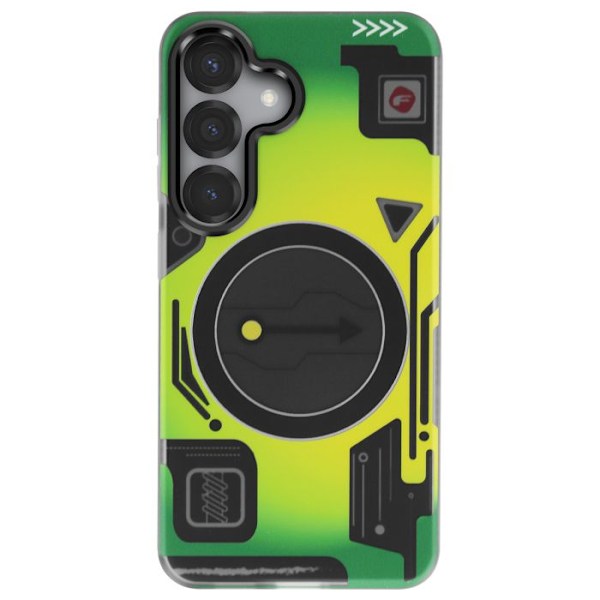 Coque MagSafe för Samsung Galaxy S25 F-Protect Forcell Grön Grön