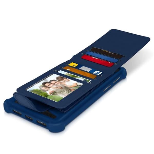 Smartphone-etuiet - Universel - Silikone - 4,7" til 5,0" - Mørkeblå - Blød Midnattsblå