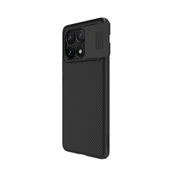 Coque pour Poco X6 Pro 5G avec Cache Caméra Modèle CamShield Nillkin Noir Svart