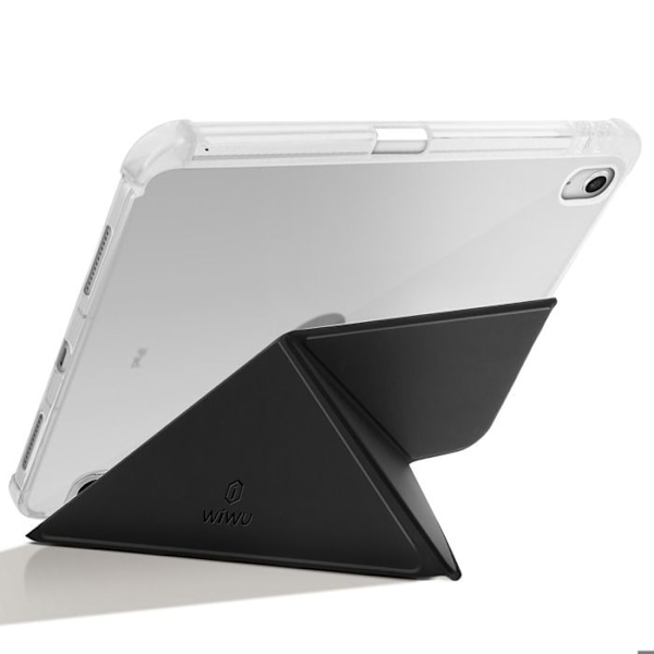 Etui til iPad 10.9'' 2022 med støttefunktion og hvilefunktion wiwu Sort Svart