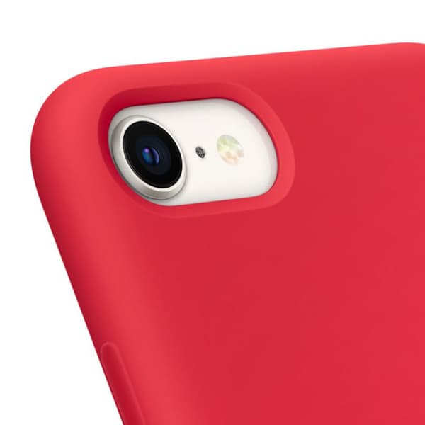 Skydd för Apple iPhone 7 / 8 / SE 2020 / SE 2022 Premium Soft Feeling Jaym Röd Röd