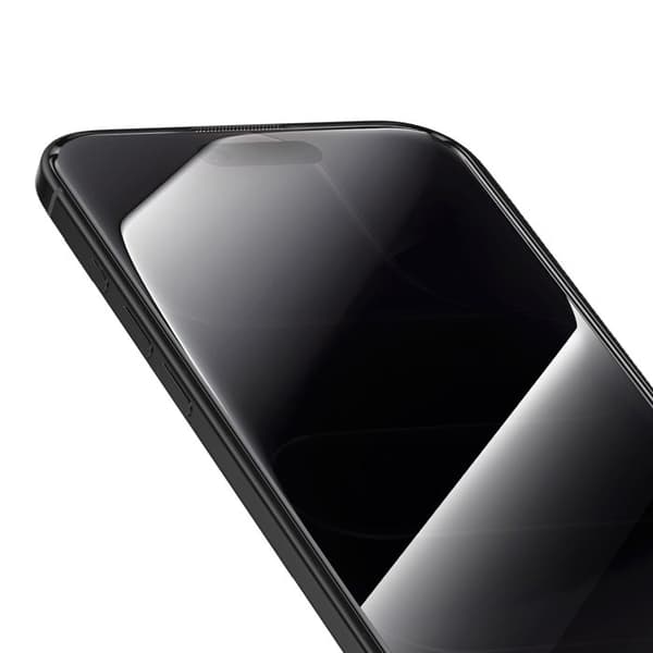 Härdat glas för iPhone Air Stötsäker med installationskit Magic Box Zanaé Transparent Vit