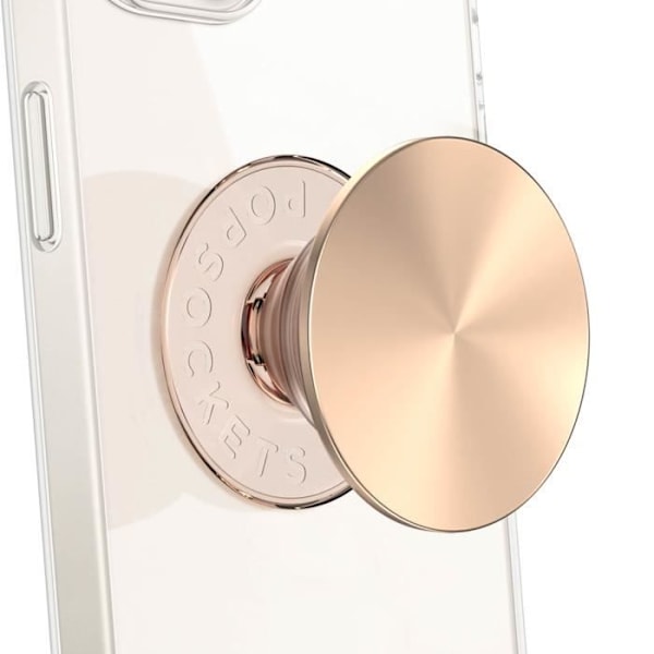 PopGrip Aluminium Nigiri Handtag Support Adhesive Attachment Popsockets Guld Gul