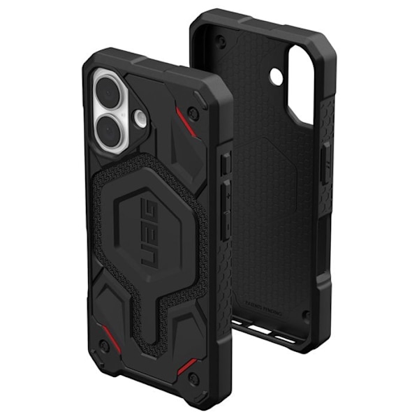 Coque til iPhone 16 - UAG Monarch Pro - Kevlar Sort